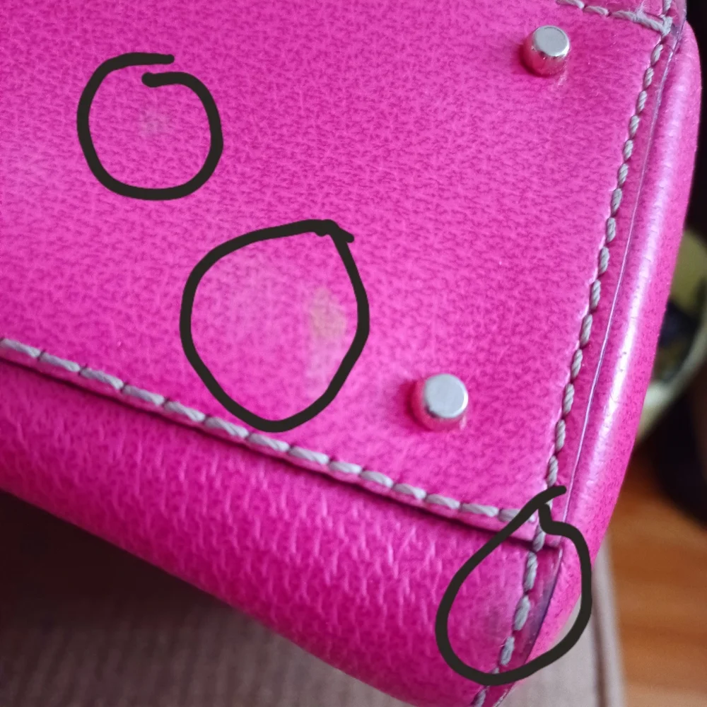 Kate Spade Vibrant Pink Tote- EUC - Picture 6 of 9